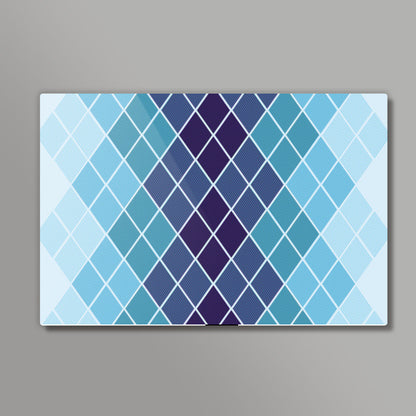 Diamond Stripes Abstract Print Wall Art