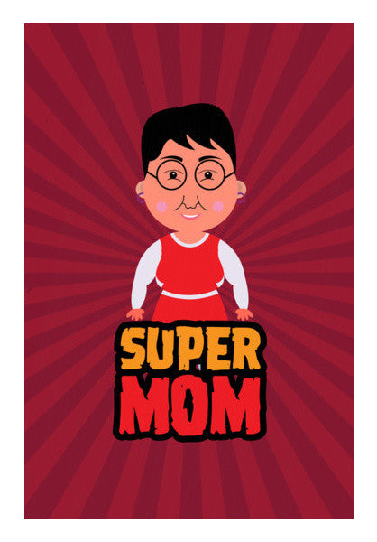 Super Mom Art PosterGully Specials