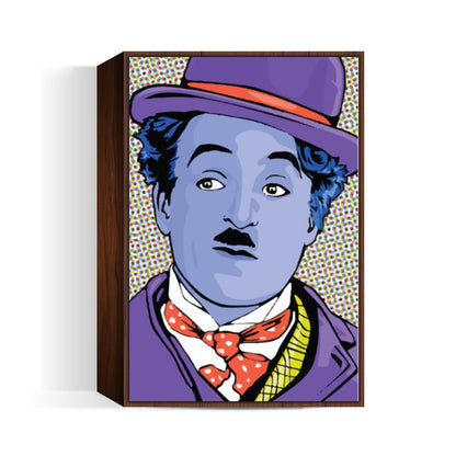 charlie chaplin Minimal Design Wall Art