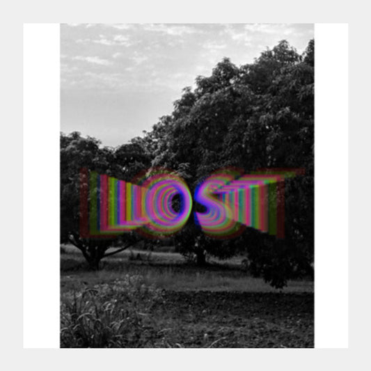 LOST Square Art Prints