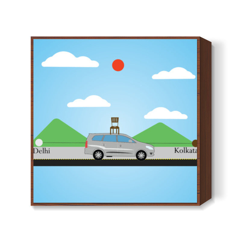 Piku #YRF Square Art Prints