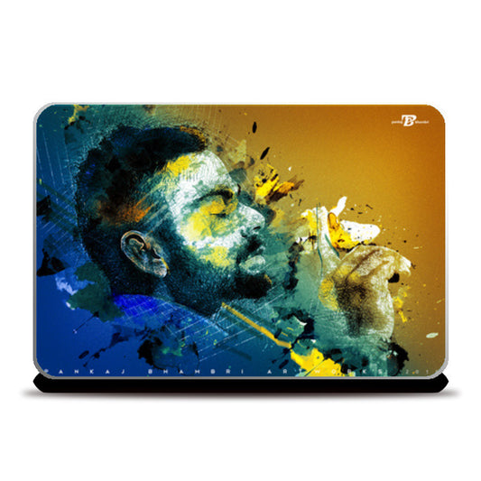 Virat Kohli Artwork Laptop Skins