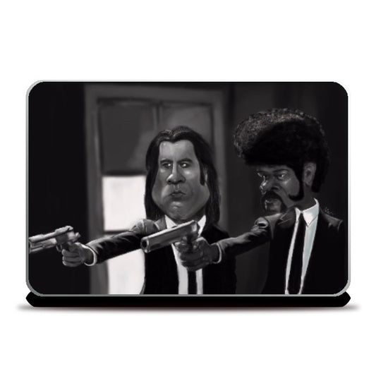 Laptop Skins, Pulp Fiction Caricature Laptop Skin