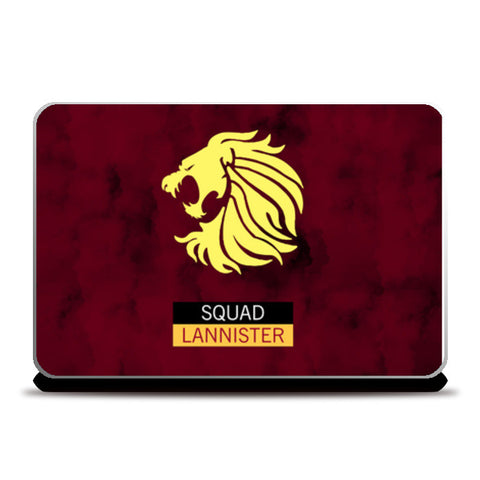 Squad Lannister | Game of Thrones  Laptop Skins