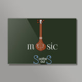 Music Soothes Souls Wall Art
