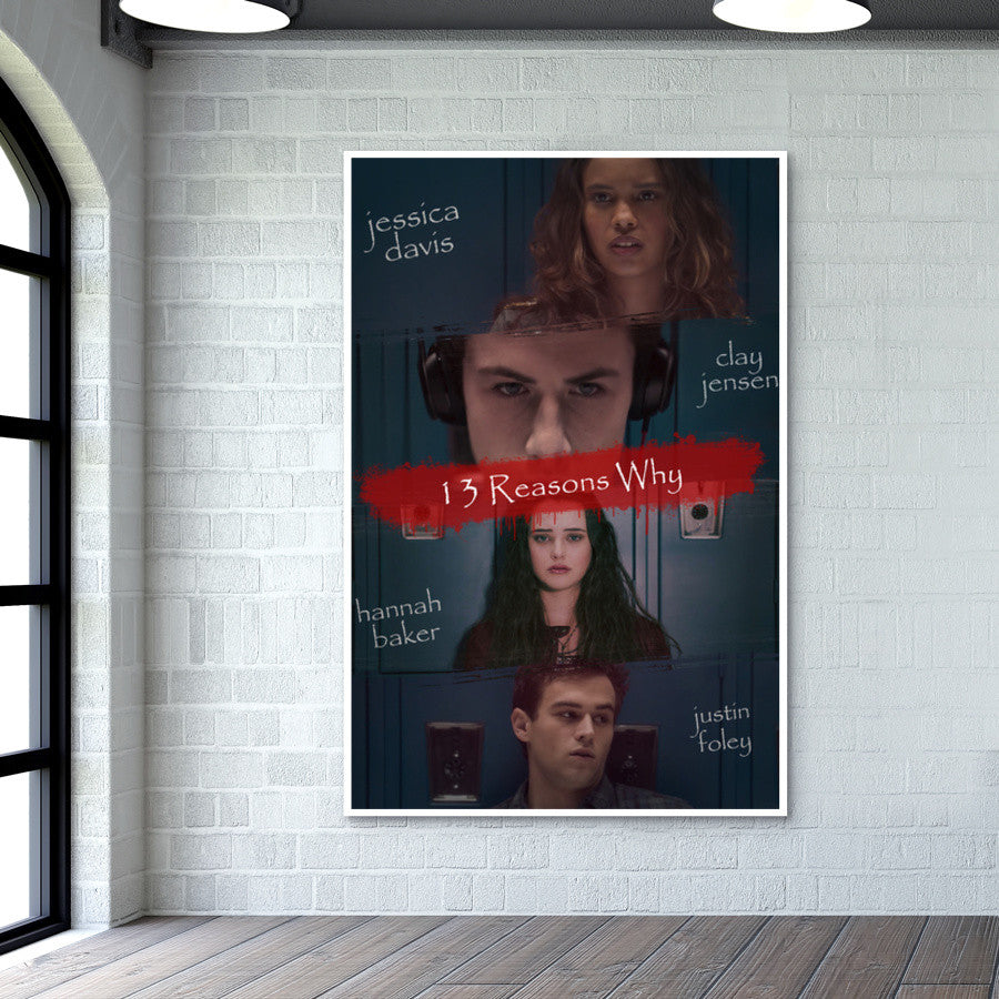 13 Reasons Why | Netflix Orignal | HD Poster Wall Art