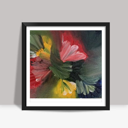 Abstract Art | Floral Vibrancy | Square Art Prints