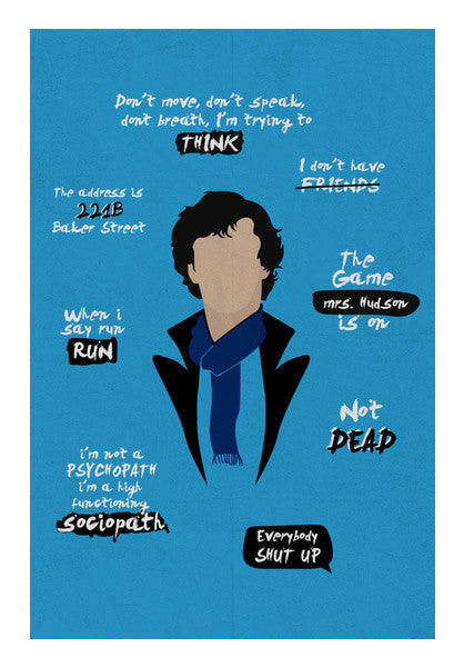 Sherlock 2 Art PosterGully Specials