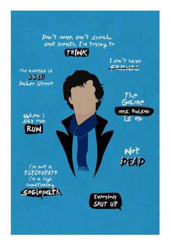 PosterGully Specials, Sherlock 2 Wall Art