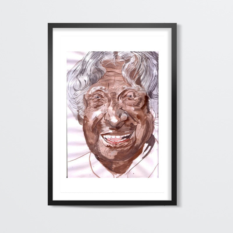 Late Dr. A P J Abdul Kalam had wings of fire Wall Art