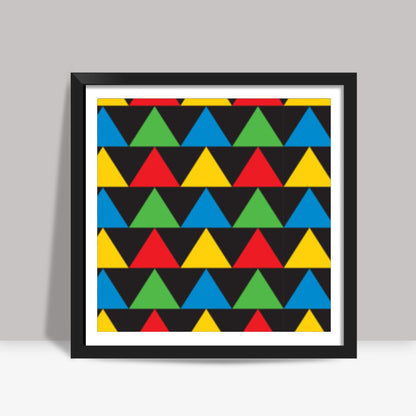 Colors & Patterns Square Art Prints