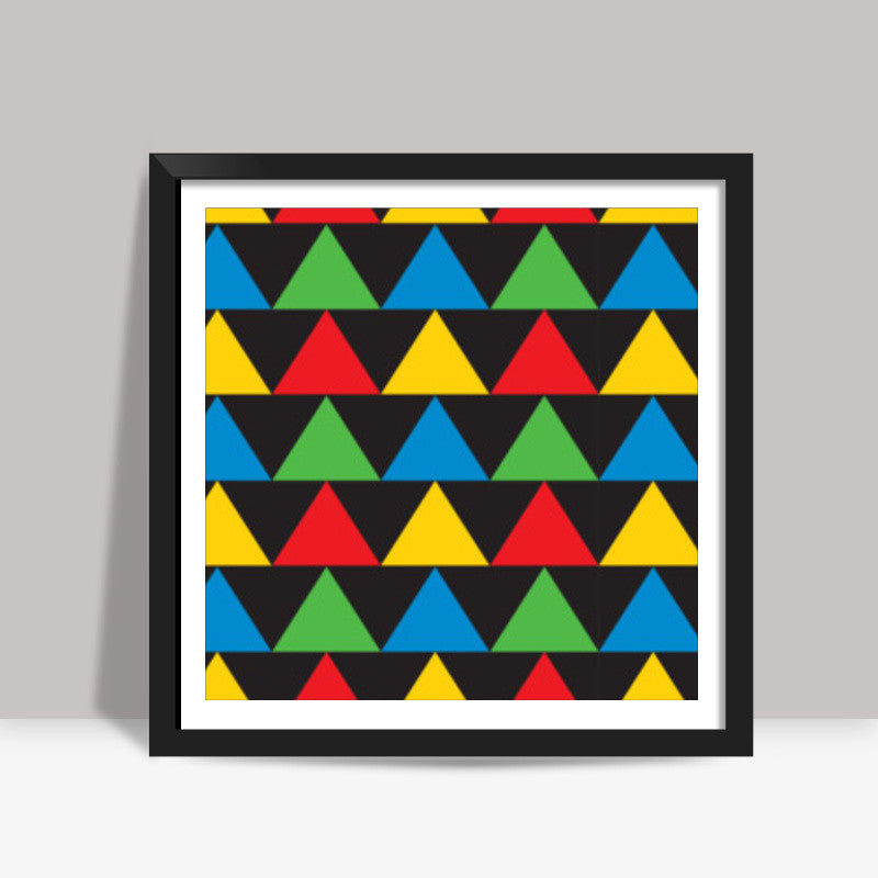 Colors & Patterns Square Art Prints