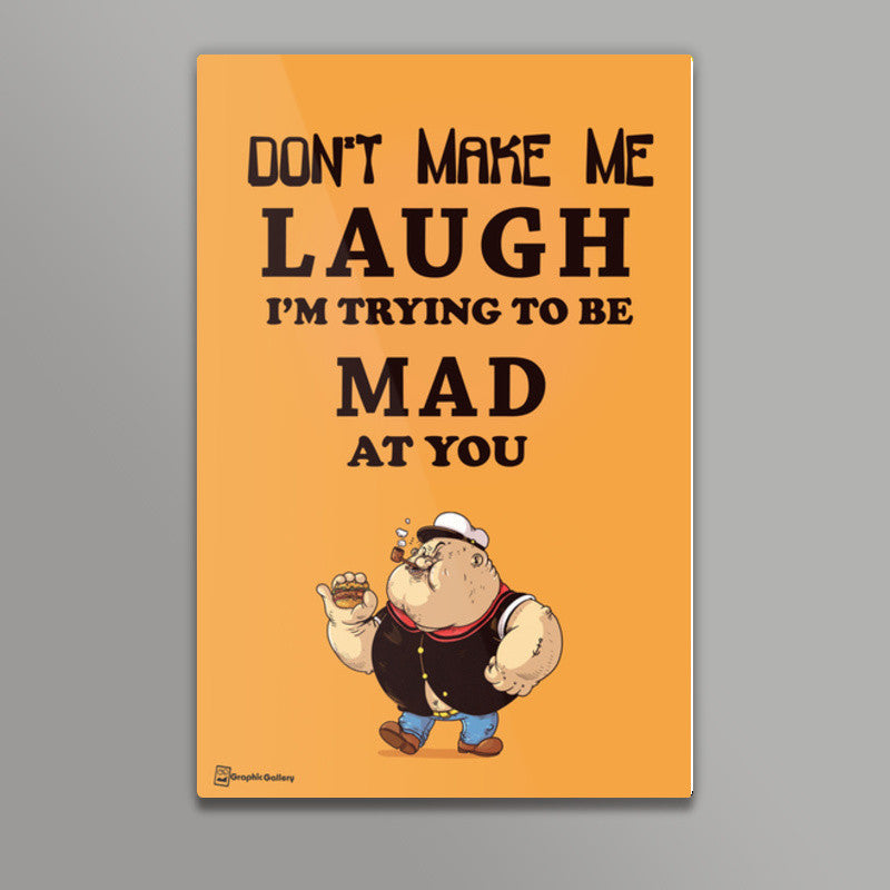 Mad At U Wall Art