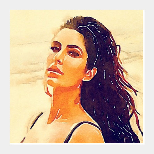 Katrina Kaif Square Art Prints