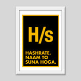 Hashrate naam to suna hoga Premium Italian Wooden Frames