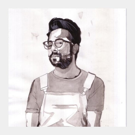 PosterGully Specials, Ayushmann Khurrana is a talented actor Square Art Prints