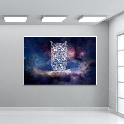 Cosmic owl Wall Art