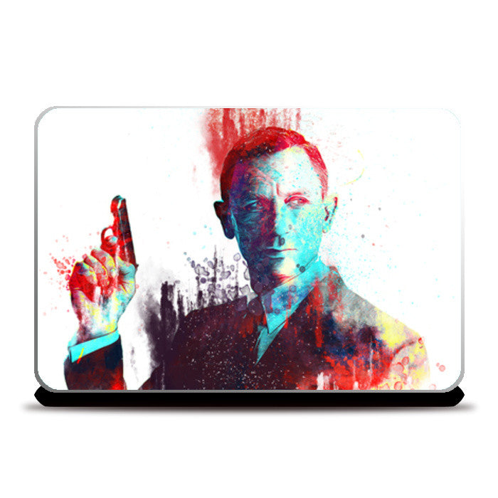 Laptop Skins, 007 - Daniel Craig Laptop Skins