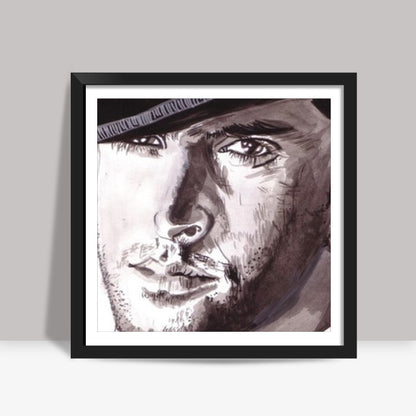 My eyes tell the story of my passion, says Hrithik Roshan Square Art Prints