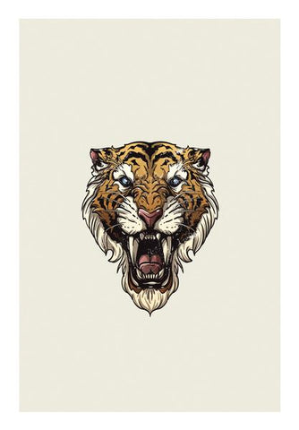 Saber Toothed Tiger Wall Art PosterGully Specials