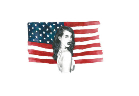 Lana Del Rey Art PosterGully Specials