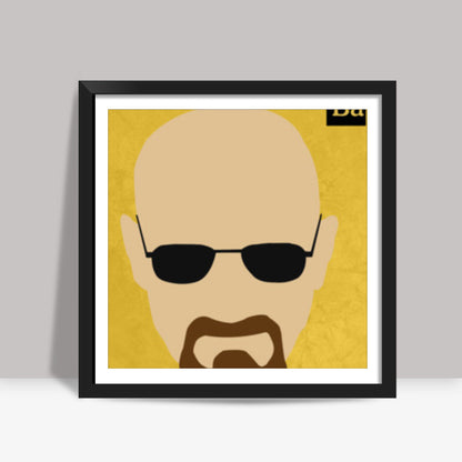 Breaking Bad:Heisenberg Square Art Print