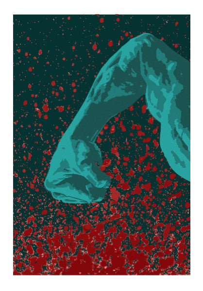 Wall Art, Bloody Punch Wall Art