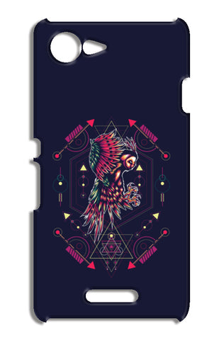 Owl Artwork Sony Xperia E3 Cases
