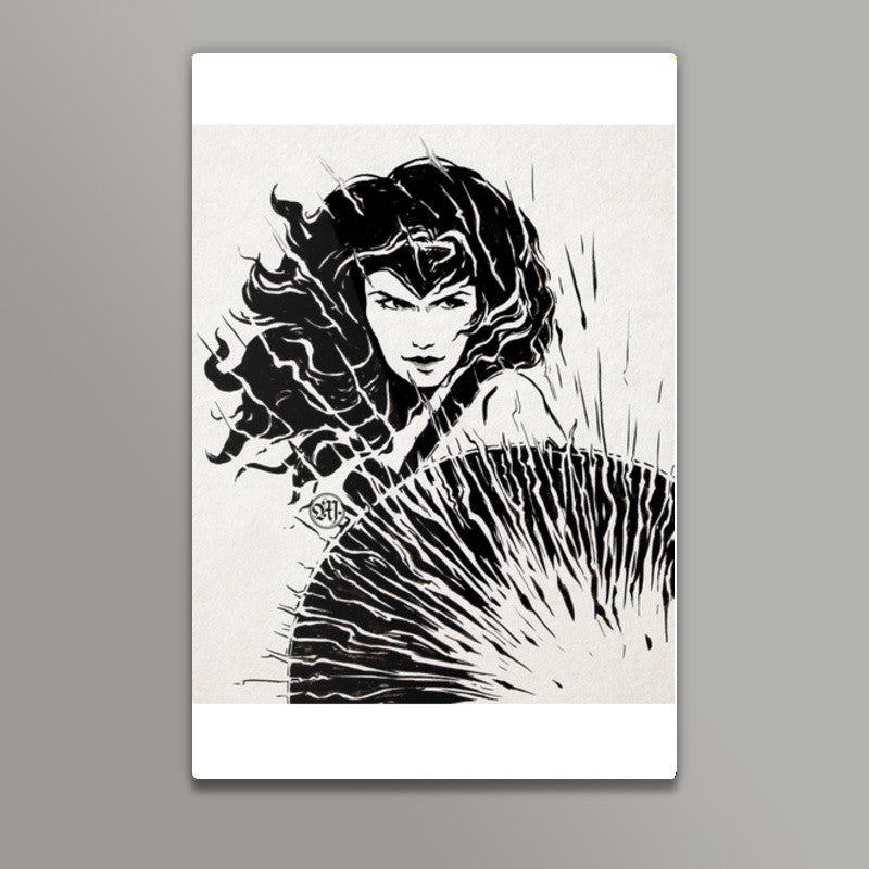 Wonder Woman fan art Wall Art