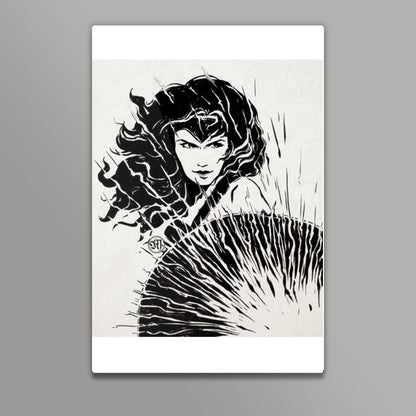 Wonder Woman fan art Wall Art