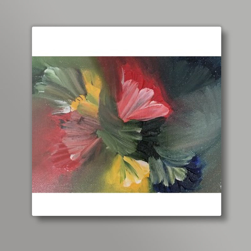 Abstract Art | Floral Vibrancy | Square Art Prints