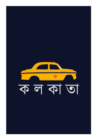 Calcutta Cab Art PosterGully Specials