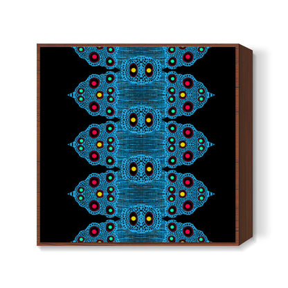 Micrometrics Psych-e-delic ! Square Art Prints