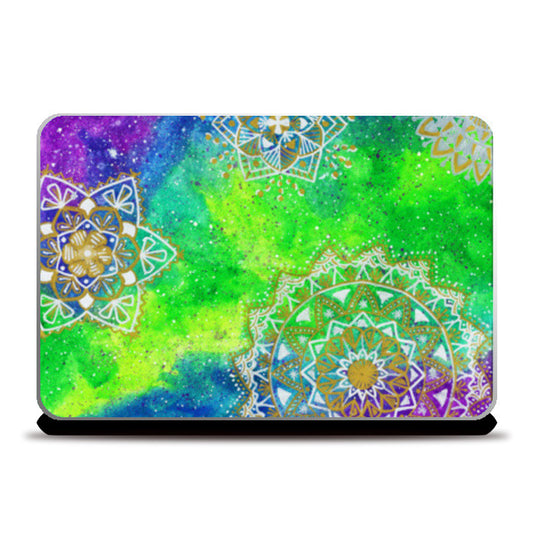 Galaxy Mandala Laptop Skins