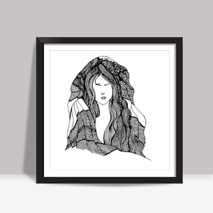 Virgo Square Art Prints