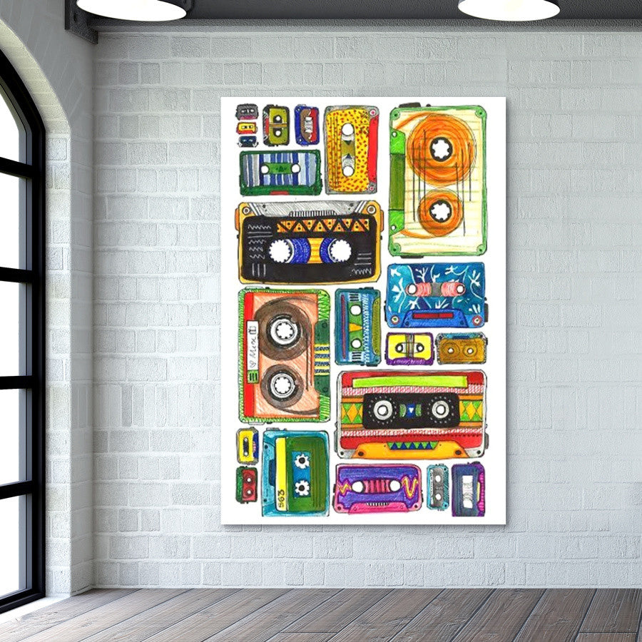 Cassette Wall Art Buy HighQuality Posters and Framed Posters Online