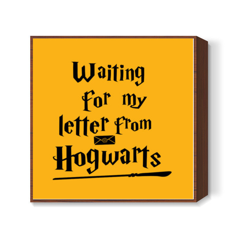 Letter from Hogwarts Square Art Prints