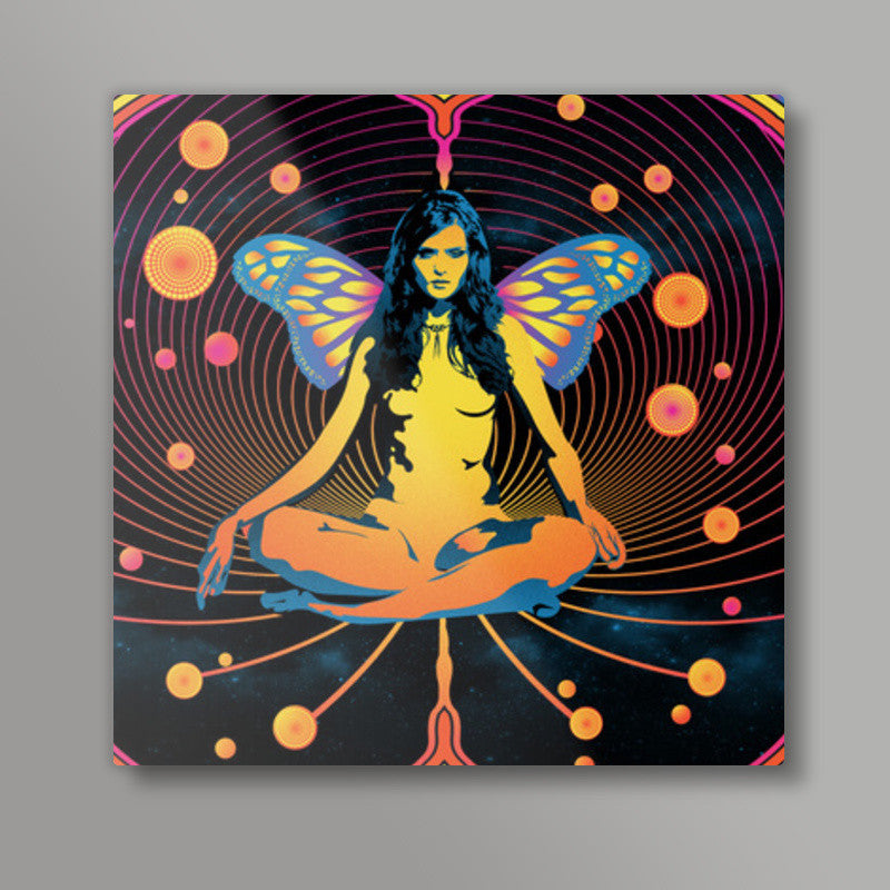 The Butterfly Effect Square Art Prints