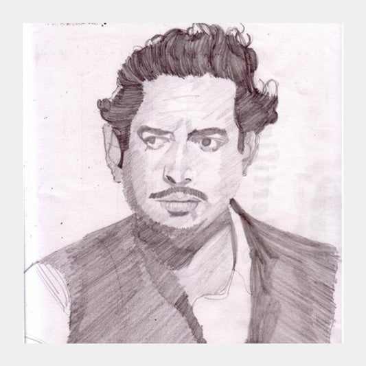 Guru Dutt Was Dedicated To Cinema Square Art Prints PosterGully Specials