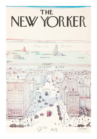 Vintage New Yorker Famous Cover Poster Art PosterGully Specials