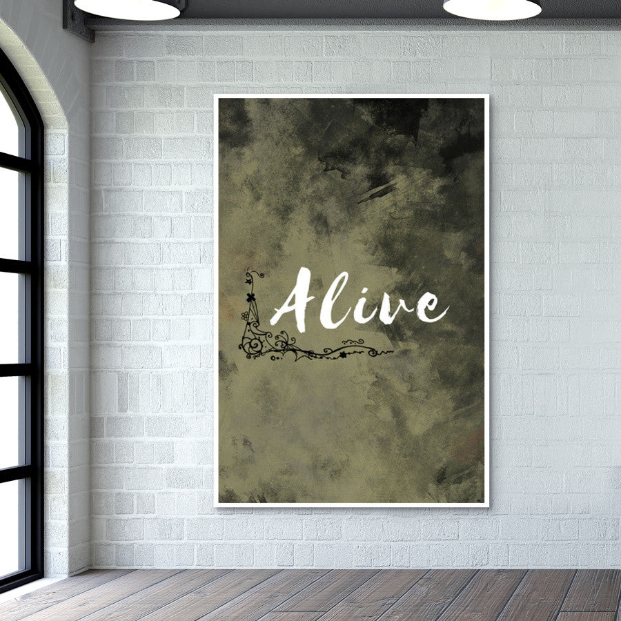 Alive Wall Art