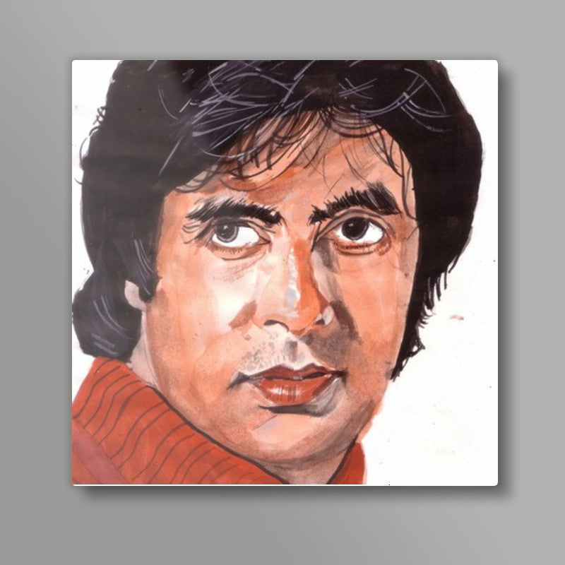 Amitabh Bachchan is the superstar who gets better with age Square Art Prints