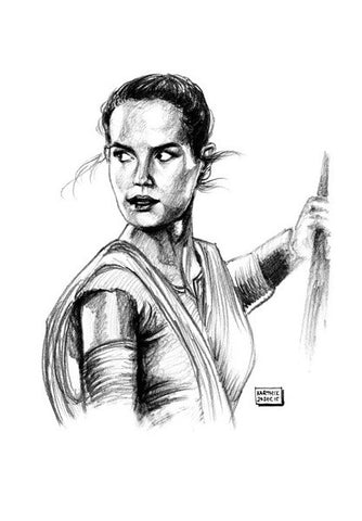 Wall Art, Daisy Ridley Wall Art
