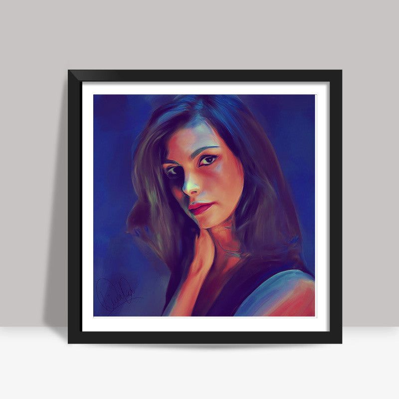Morena Baccarin Square Art Prints