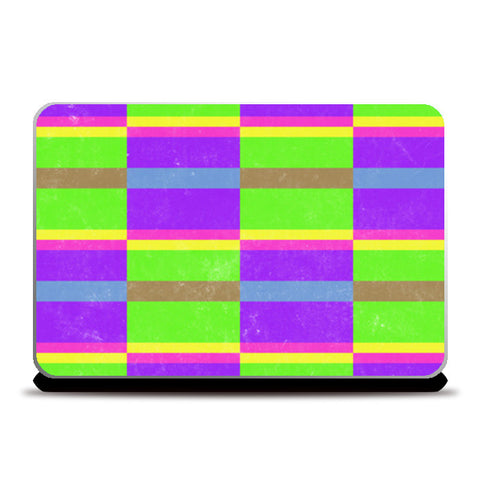 Evermore | Purple Green | Geometric Pattern Laptop Skins