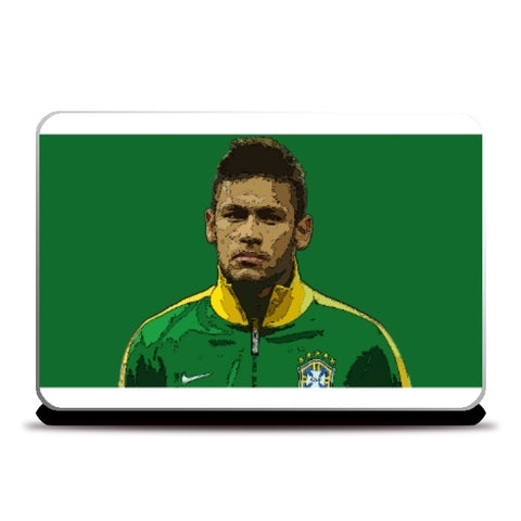 Laptop Skins, Neymar Jr Brasil Laptop Skin, - PosterGully
