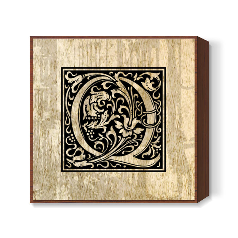 Ornate Q Square Art Prints