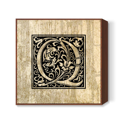 Ornate Q Square Art Prints