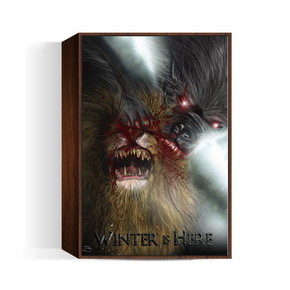 Winter is here Wall Art