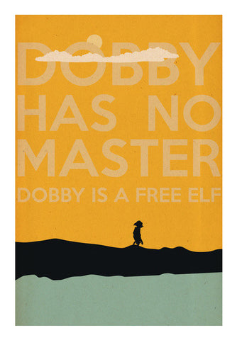 Wall Art, Dobby is a Free Elf Wall Art | Rishabh Bhargava, - PosterGully